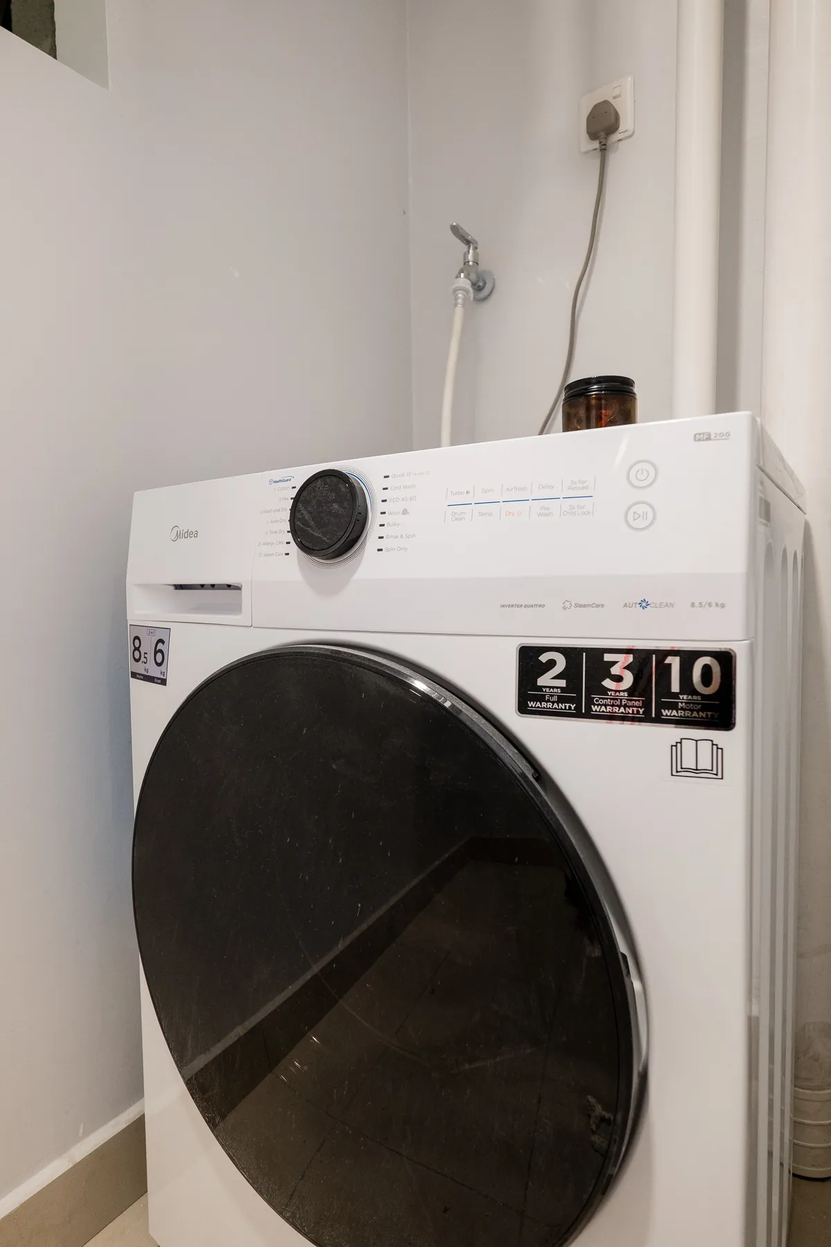 The washer-dryer